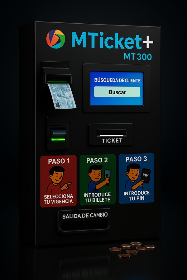 Máquina MT Series Pro vendiendo accesos WiFi